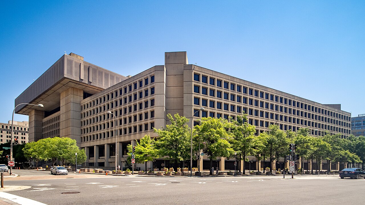 The J. Edgar Hoover Building, FBI headquarters.