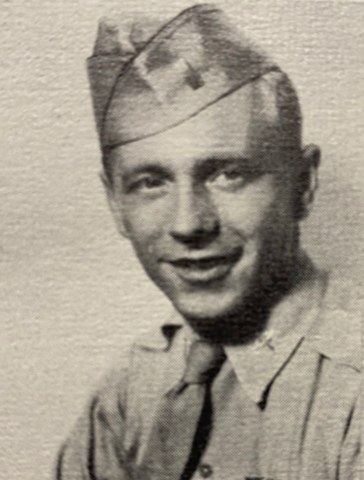 Lt. Walter Haut in 1947.
