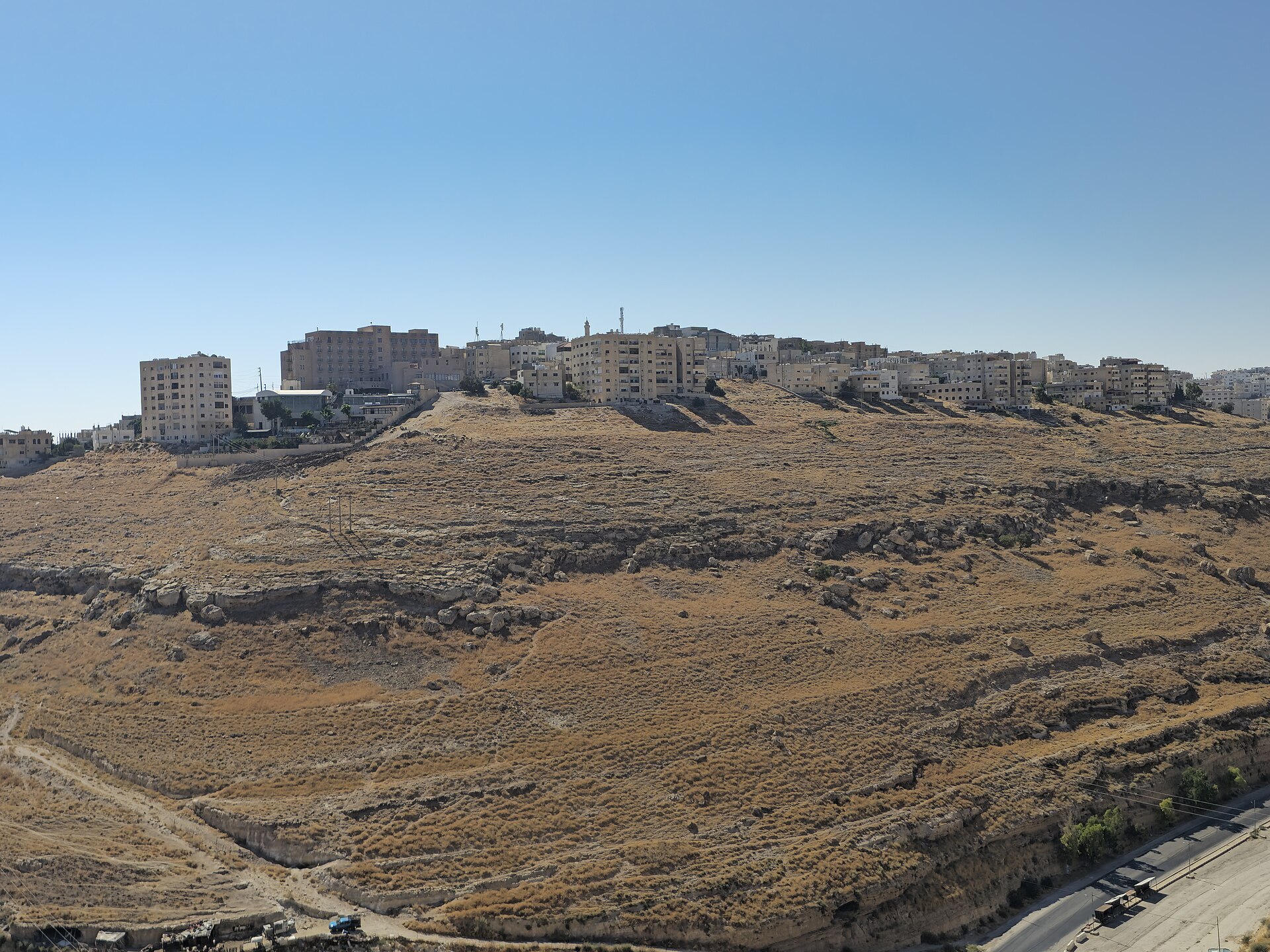 The city of Karak, Jordan.