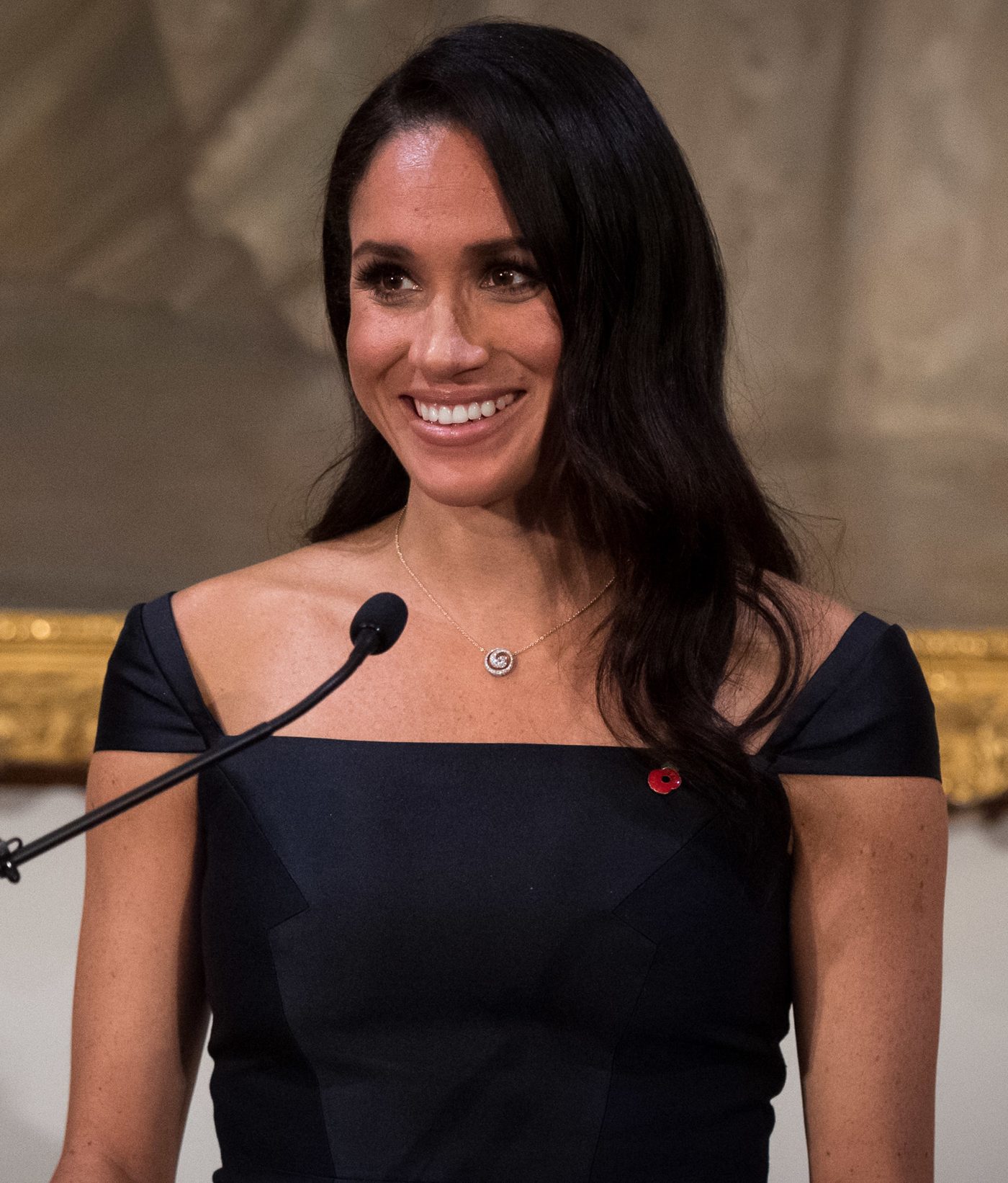 Meghan, Duchess of Sussex, at a reception in Wellington, New Zealand, in October 2018.