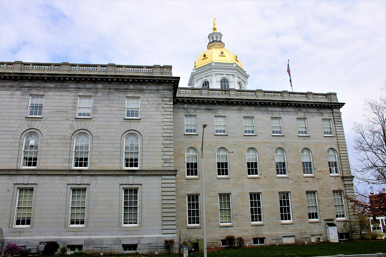 The New Hampshire State House in Concord.
