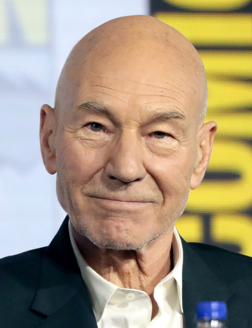 Sir Patrick Stewart at San Diego Comic-Con in 2019