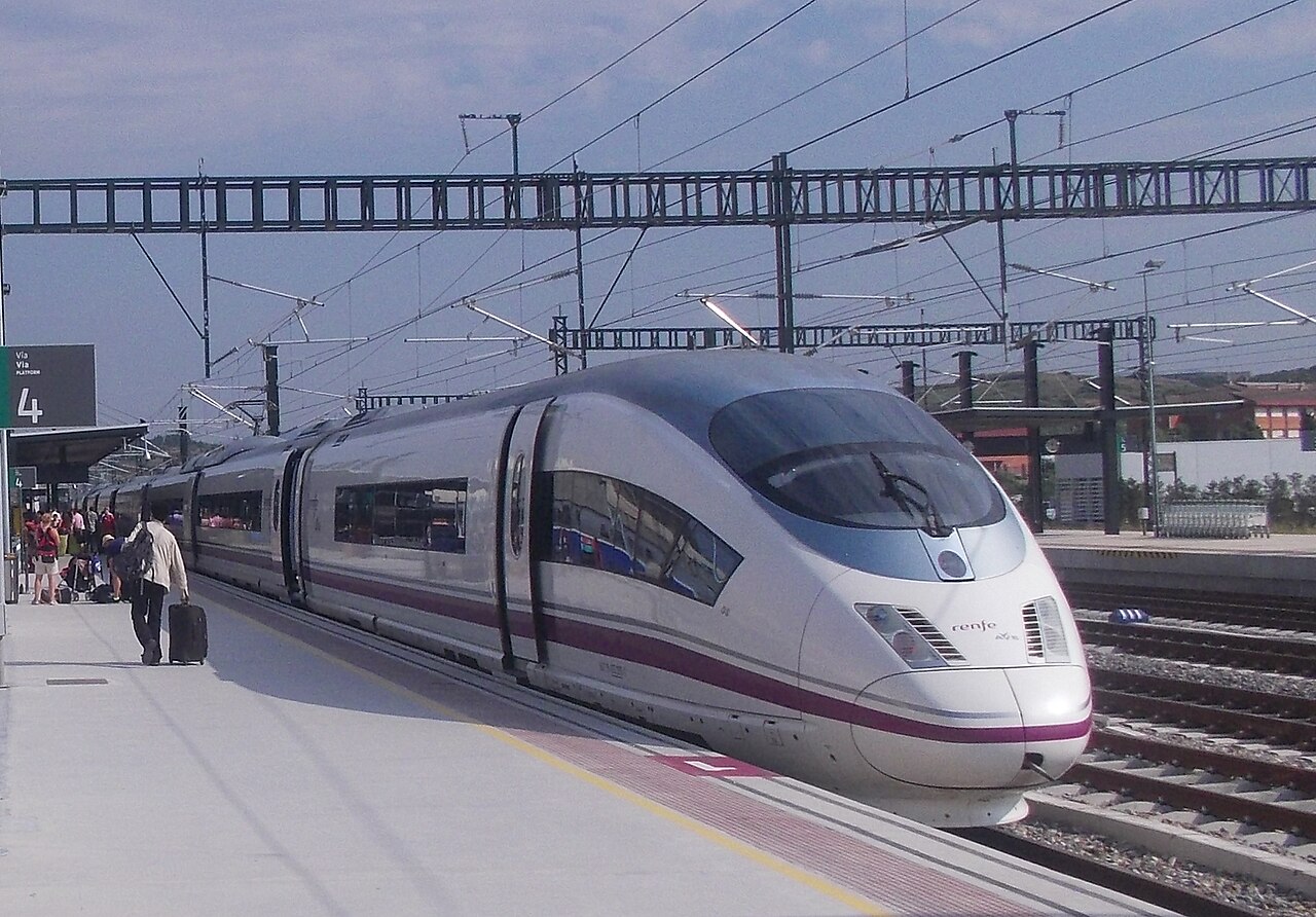 A Renfe AVE high-speed train