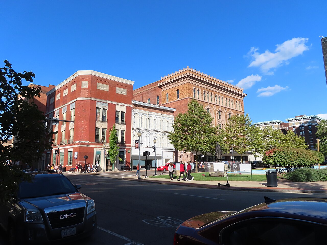 Downtown Springfield, Ohio.