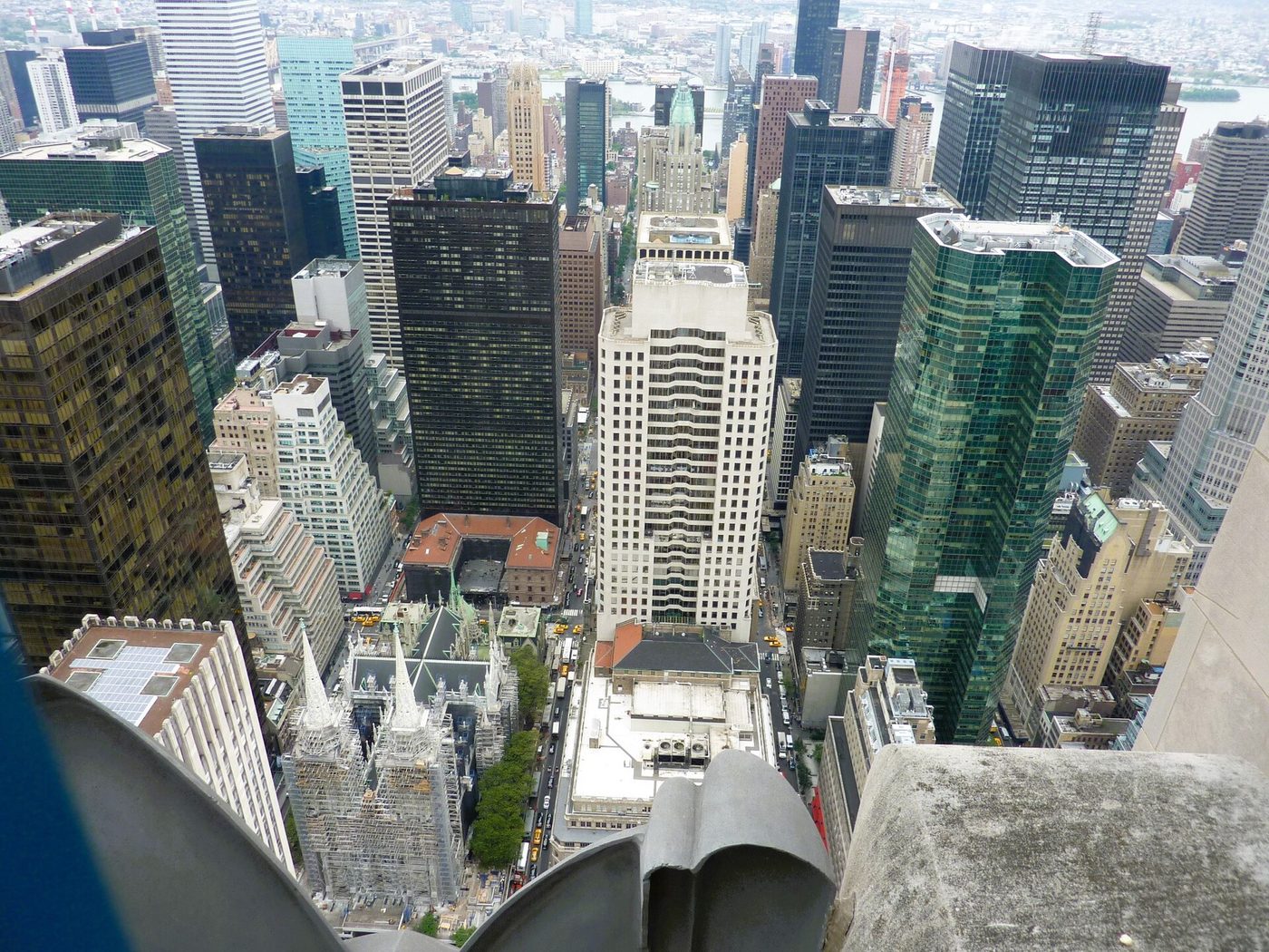 St. Patrick's Cathedral on Fifth Avenue in New York.