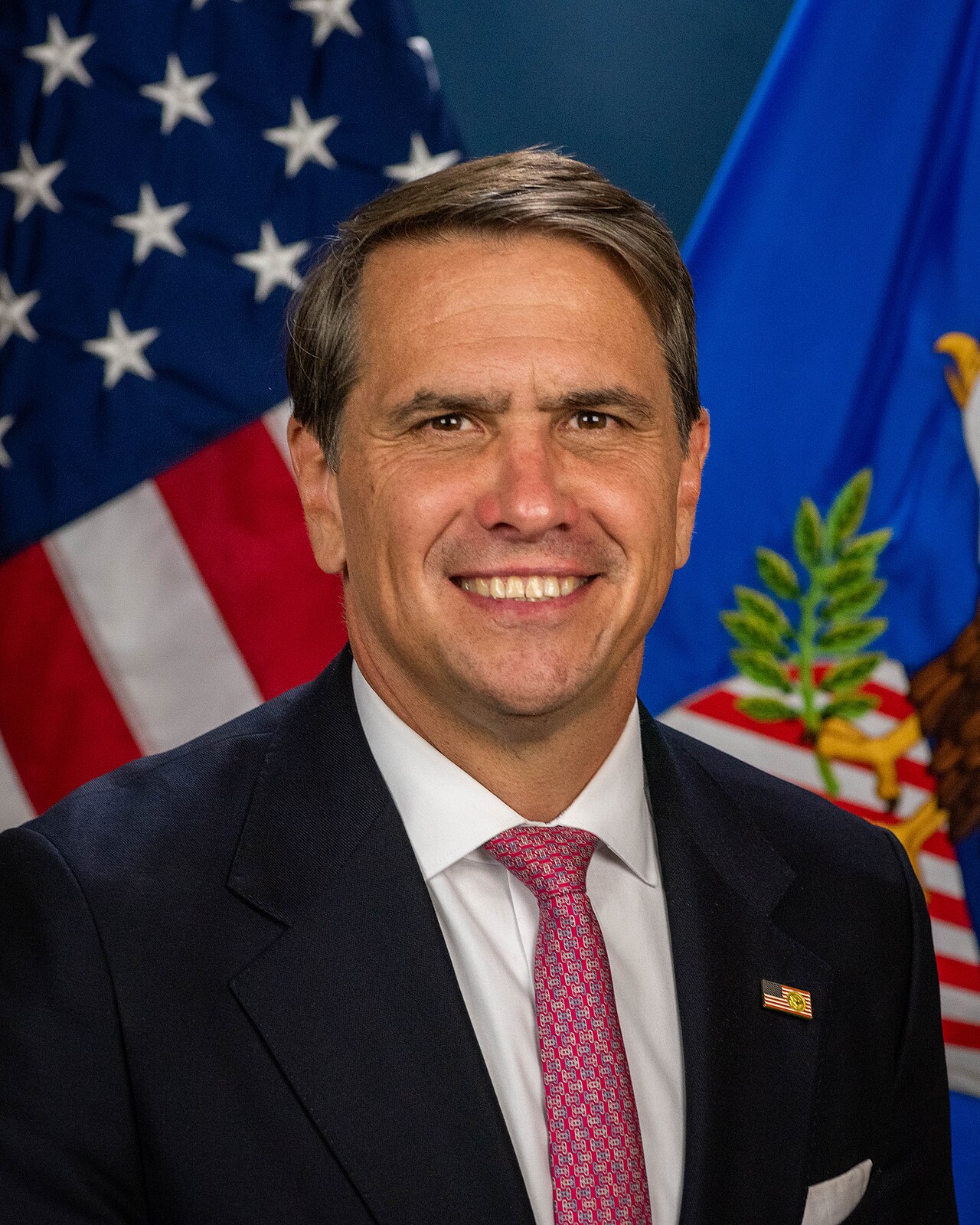 Official portrait of Attorney General Todd Blanche.