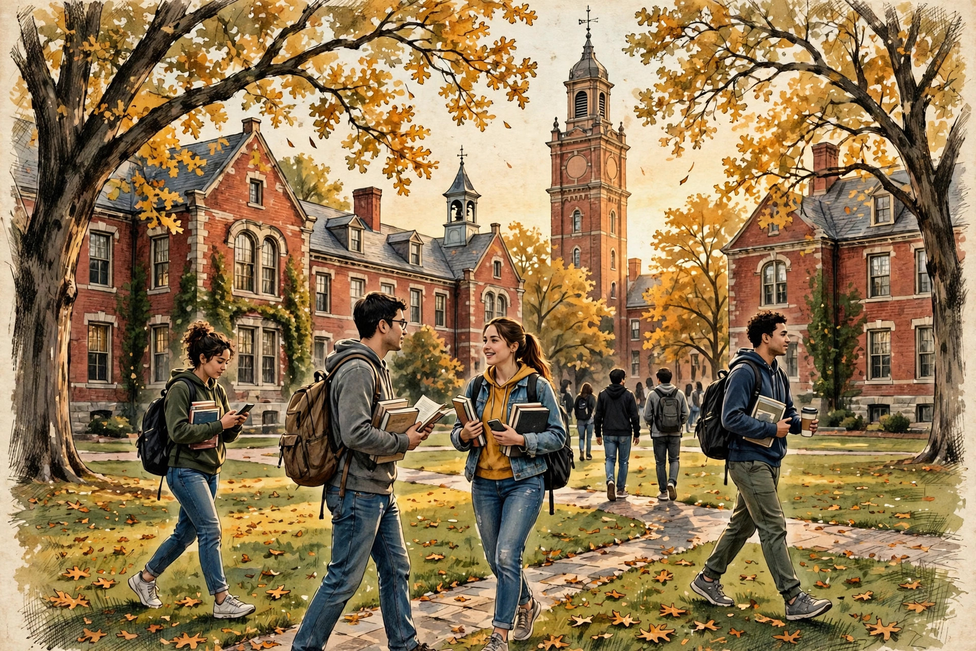 Hillman College, in the Daily&rsquo;s illustration.